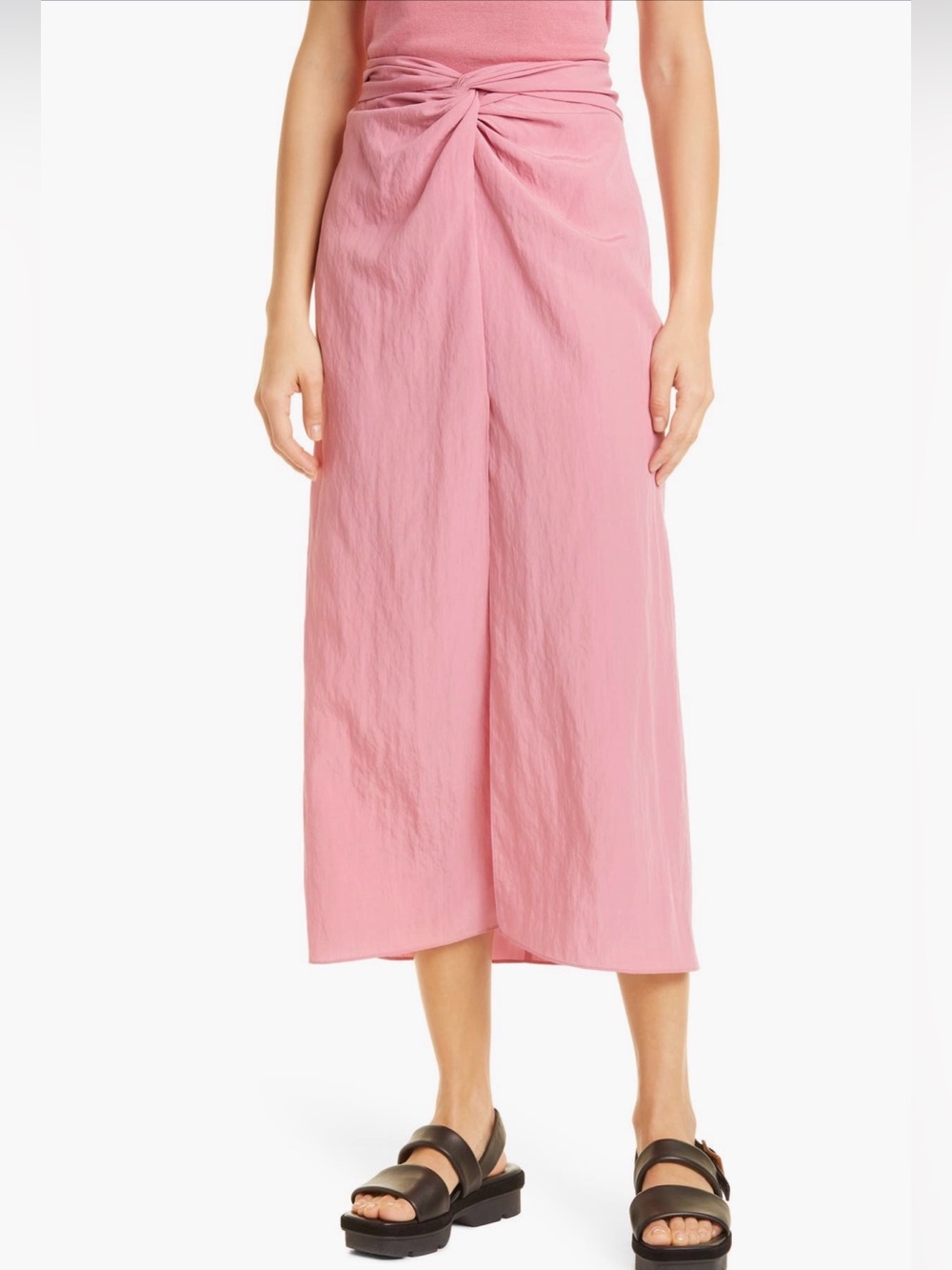Vince DRAPED KNOT SKIRT